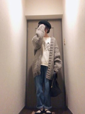 ふとまきさん（レディース・155cm）の冬コーディネート