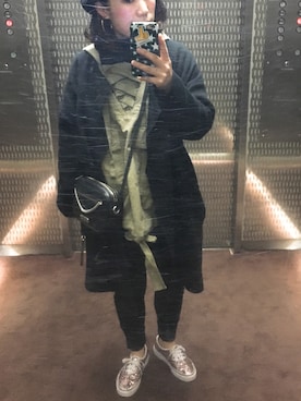 「Another Edition」｜「アイテム（スニーカー）」を使った、hirokakiさん（レディース・152cm）の春コーディネート