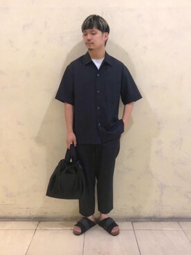 「HONTO（ホント）のアイテム」を使った、002955adさん（メンズ・168cm）の春コーディネート