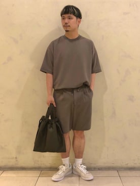 「HONTO（ホント）のアイテム」を使った、002955adさん（メンズ・168cm）の春コーディネート