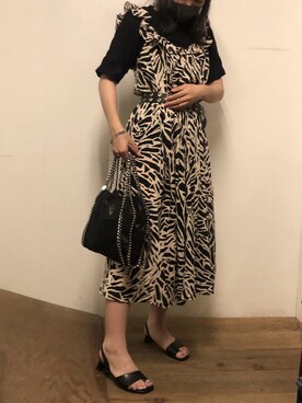「アイテム（ワンピース/ドレス）」を使った、MAYAさん（レディース・160cm・10代）の夏コーディネート