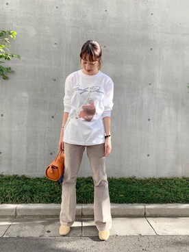 「SHENERY（シーナリー）のアイテム（チョーカー）」を使った、KASAHARA_156cmさん（レディース・156cm）の秋コーディネート