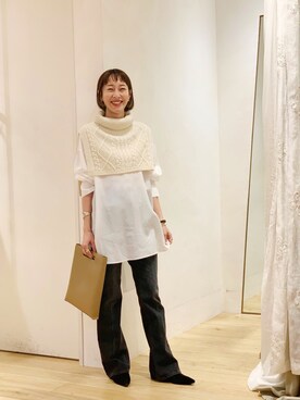 KASAHARA_156cmさん（レディース・156cm）の秋コーディネート