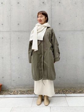 KASAHARA_156cmさん（レディース・156cm）の冬コーディネート