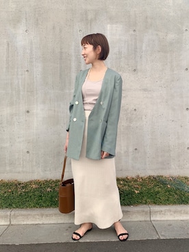 KASAHARA_156cmさん（レディース・156cm）の冬コーディネート