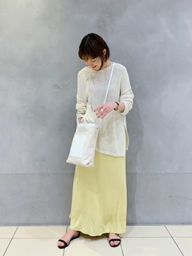 KASAHARA_156cmさん（レディース・156cm）の春コーディネート