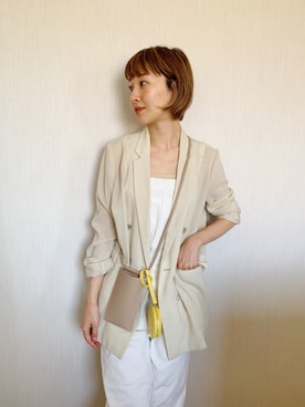 KASAHARA_156cmさん（レディース・156cm）の春コーディネート