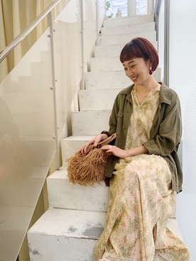 KASAHARA_156cmさん（レディース・156cm）の夏コーディネート