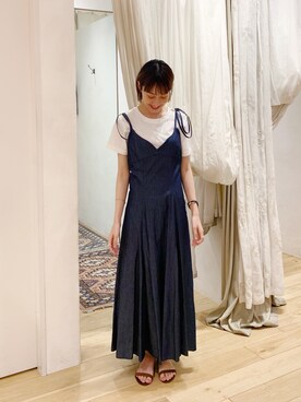 KASAHARA_156cmさん（レディース・156cm）の夏コーディネート