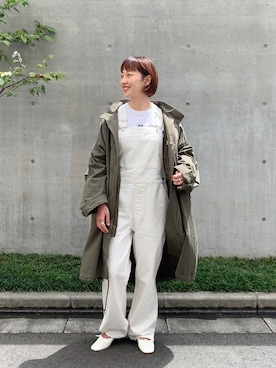「Coming soon…」｜「アイテム（モッズコート）」を使った、KASAHARA_156cmさん（レディース・156cm）の夏コーディネート
