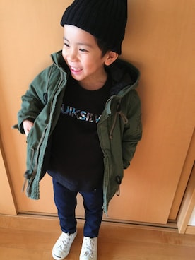 seijuroさん（キッズ・110cm）の冬コーディネート