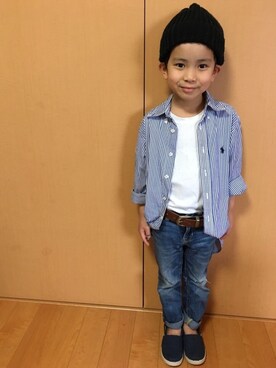 seijuroさん（キッズ・110cm）の春コーディネート