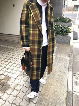 「ANDERSSON BELL（アンダースンベル）のアイテム」を使った、shiluさん（レディース・165cm）の冬コーディネート