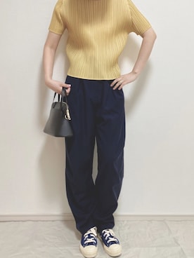「DOEK（ドゥック）のアイテム」を使った、shiluさん（レディース・165cm）の夏コーディネート