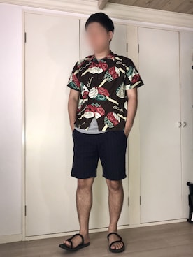 naさん（メンズ・173cm）の夏コーディネート