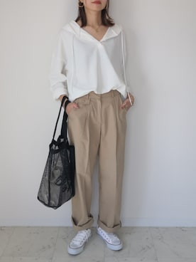 HALさん（レディース・162cm）の秋コーディネート