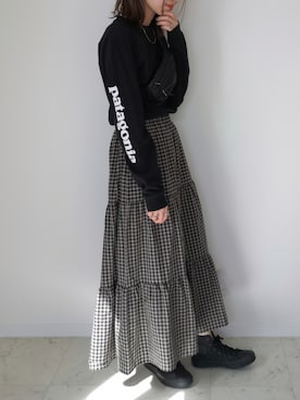 HALさん（レディース・162cm）の秋コーディネート