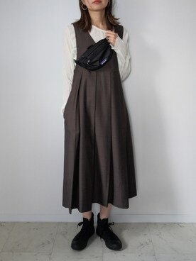 HALさん(レディース・162cm)の秋コーディネート