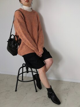 HALさん（レディース・162cm）の冬コーディネート