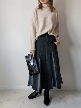 HALさん（レディース・162cm）の冬コーディネート