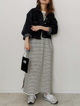 HALさん（レディース・162cm）の春コーディネート