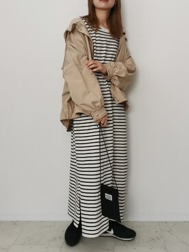 HALさん（レディース・162cm）の春コーディネート