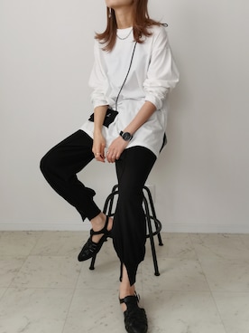 HALさん(レディース・162cm)の春コーディネート