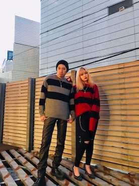 「HYSTERIC GLAMOUR（ヒステリックグラマー）のアイテム」を使った、YUTOさん（メンズ・172cm）の秋コーディネート