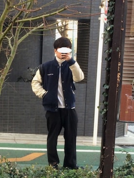 田中さん（メンズ・160cm）の冬コーディネート