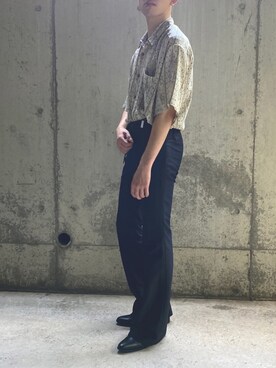 「endevice（エンデヴァイス）のアイテム（ブーツ）」を使った、おのさん（メンズ・174cm）の春コーディネート