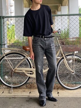 「endevice（エンデヴァイス）のアイテム（ブーツ）」を使った、おのさん（メンズ・175cm）の夏コーディネート