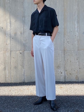 「endevice（エンデヴァイス）のアイテム（ブーツ）」を使った、おのさん（メンズ・175cm）の夏コーディネート