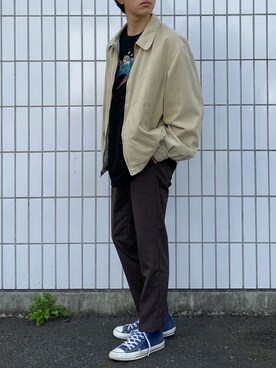 おのさん（メンズ・175cm）の秋コーディネート