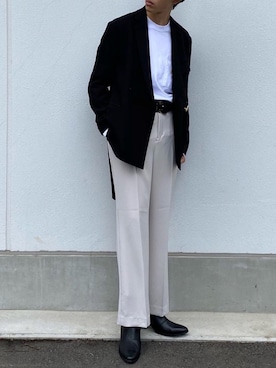 「endevice（エンデヴァイス）のアイテム（ブーツ）」を使った、おのさん（メンズ・175cm）の秋コーディネート