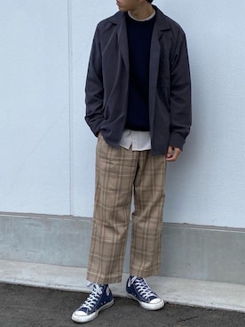 おのさん（メンズ・175cm）の秋コーディネート