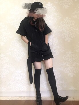 「休闲」｜「アイテム（パンプス）」を使った、-Cystii-さん（レディース・167cm）の秋コーディネート
