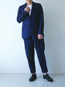 BLUE BLUE JAPAN（ブルーブルージャパン）のテーラードジャケットを