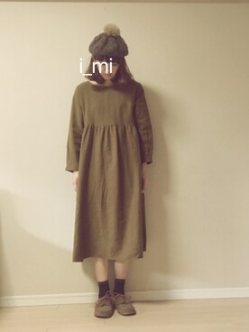 imさん（レディース・164cm）の冬コーディネート