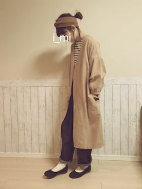 「MERLOT（メルロー）のアイテム（その他アウター）」を使った、imさん（レディース・164cm）の冬コーディネート