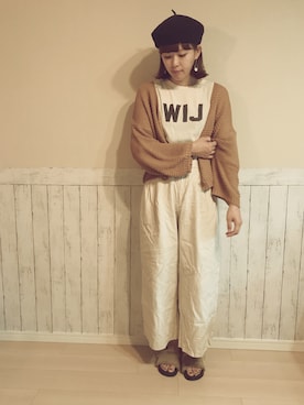 imさん（レディース・164cm）の秋コーディネート