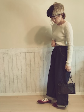 imさん（レディース・164cm）の冬コーディネート