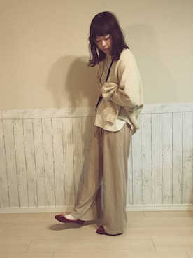 「NOWiSTYLE（ナウアイスタイル）のアイテム」を使った、imさん（レディース・164cm）の春コーディネート