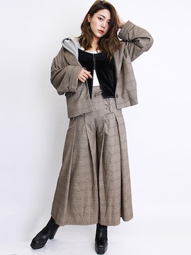 BARAKさん（レディース・165cm）の秋コーディネート