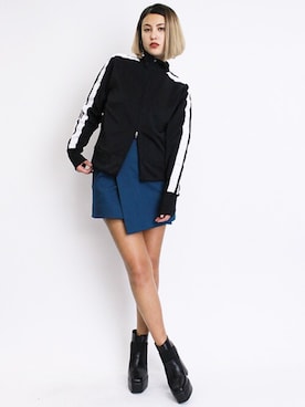 「BARAK（バラク）のアイテム」を使った、BARAKさん（レディース・165cm）の冬コーディネート