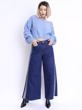 「BARAK（バラク）のアイテム」を使った、BARAKさん（レディース・165cm）の冬コーディネート