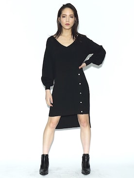 「BARAK（バラク）のアイテム（アクセサリー）」を使った、BARAKさん（レディース・165cm）の冬コーディネート