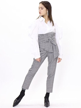 「BARAK（バラク）のアイテム（アクセサリー）」を使った、BARAKさん（レディース・165cm）の冬コーディネート