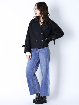 「アイテム（その他シューズ）」を使った、BARAKさん（レディース・165cm）の春コーディネート