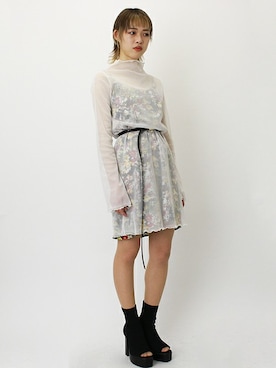 「BARAK（バラク）のアイテム」を使った、BARAKさん（レディース・165cm）の春コーディネート