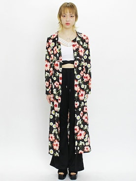 「アイテム（アンダーウェア）」を使った、BARAKさん（レディース・165cm）の春コーディネート